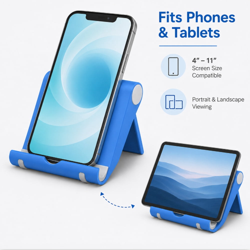 Multi-Angle Desktop Stand for Tablets, Phones and E-Readers - Image 3