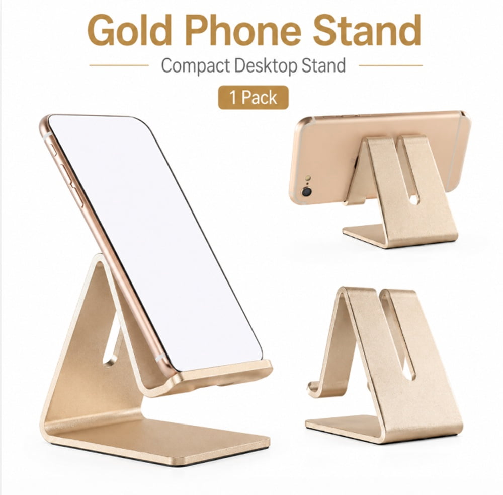 Aluminium Desk Stand for Phones and Small Tablets, Single Unit - Image 2