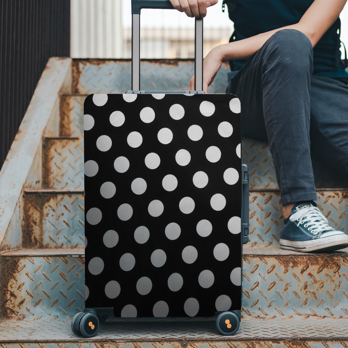 Elastic Luggage Cover for 26 to 28 Inch Cases, Washable Polyester Protector - Image 6