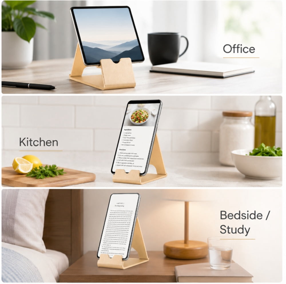 Aluminium Desk Stand for Phones and Small Tablets, Single Unit - Image 6