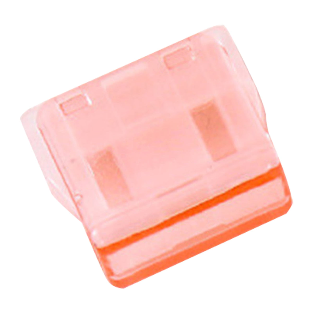 Clear Plastic Push Clips, 50 Piece Set of Reusable Paper Fasteners for Documents