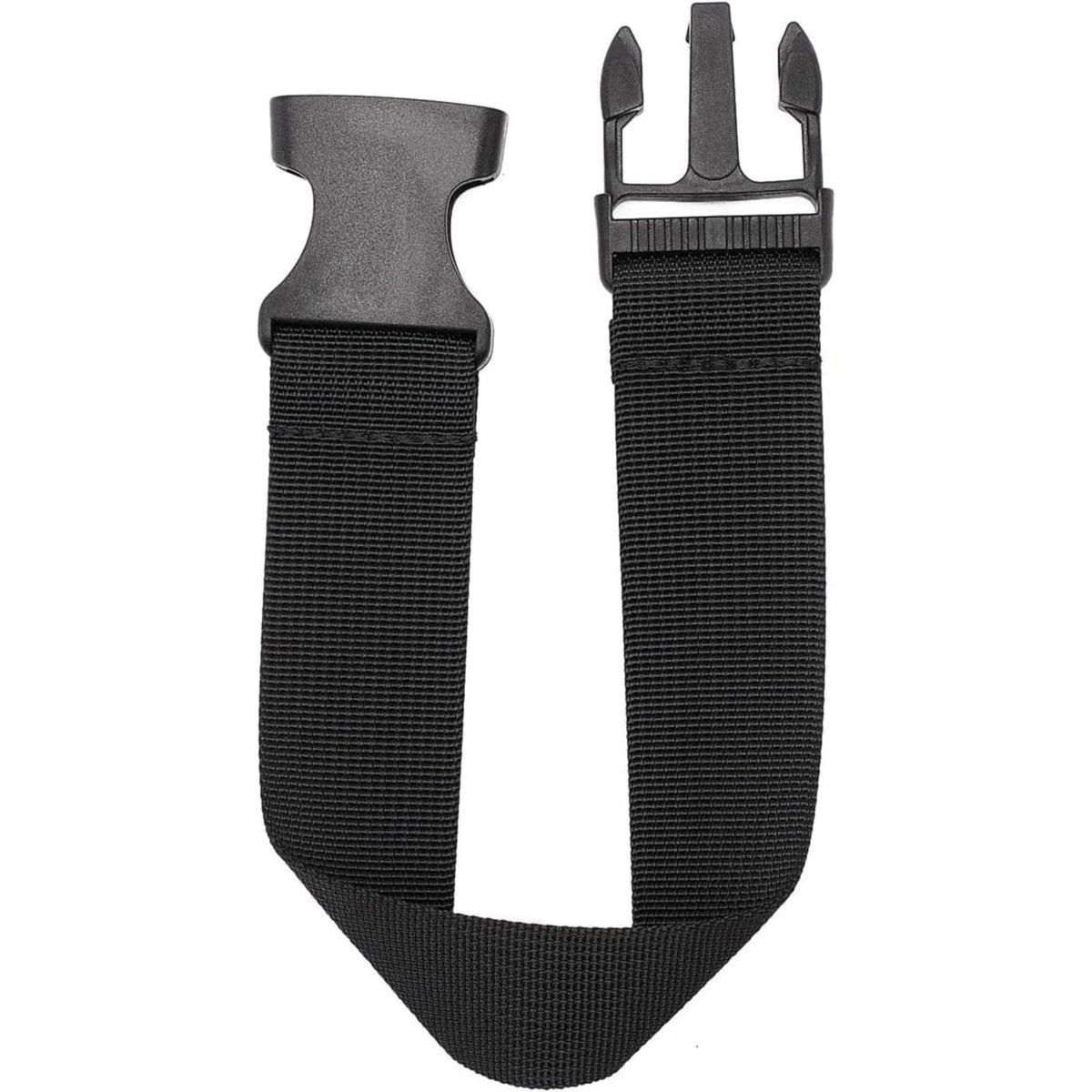 Belt Extender Strap in Black Nylon, 2.5 Metre Extension for Waist Packs - Image 2