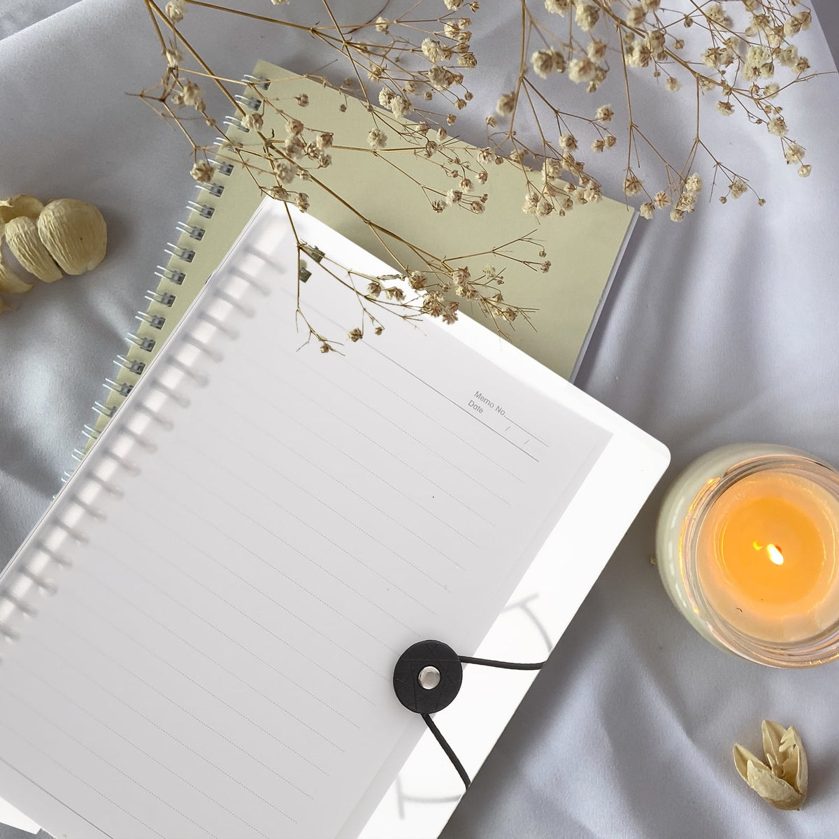 Refillable Loose-Leaf Notebook, 9.1 x 7.1 Inch Binder with Steel Disc Rings - Image 6