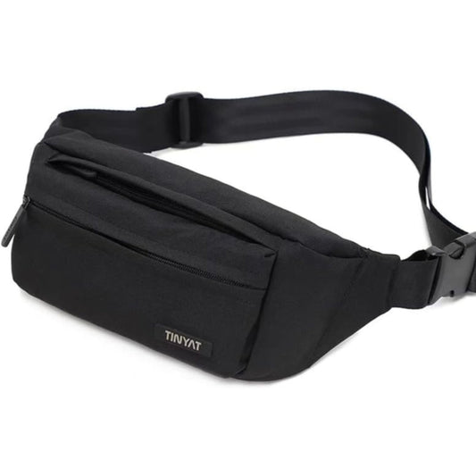 Belt Extender Strap in Black Nylon, 2.5 Metre Extension for Waist Packs
