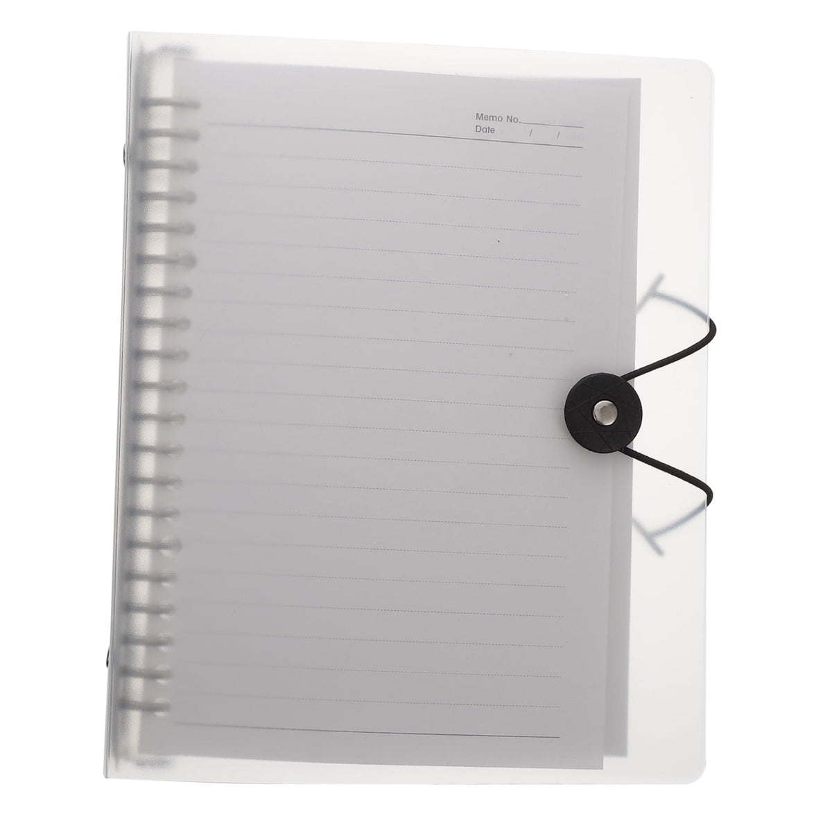 Refillable Loose-Leaf Notebook, 9.1 x 7.1 Inch Binder with Steel Disc Rings - Image 5